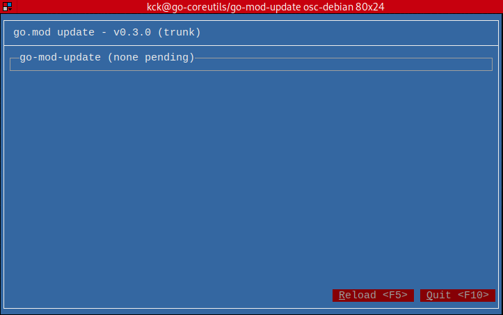 go-mod-update none-pending